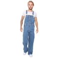 thumbnail image 1 of Men Denim Bib And Brace Overalls Painters Coveralls Pro Work Engineer Dungarees, 1 of 2