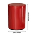 thumbnail image 2 of Heavy Duty Durable Garbage Bags With Vertical Leak Proof Odor Control For Home Kitchen Bathroom Living Room And Bedroom Waste Liners, 2 of 6
