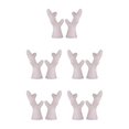 thumbnail image 1 of mmirethe 2pcs Easy To Install Antlers Sticker To Decorate Christmas Car Cute Waterproof white large 5Set, 1 of 6