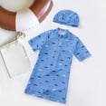 thumbnail image 2 of Kids Swimsuit Cartoon Bathing Suits Toddler Rash Guard Boys' Swimwear 3-4 Years, 2 of 9
