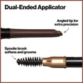thumbnail image 2 of Revlon ColorStay Waterproof Longwearing Eyebrow Pencil, Retractable Angled Tip Applicator, 0.35g, 2 of 6