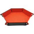 thumbnail image 1 of Plateau Carré/hexagonal Bar Boîte de Rangement de Bureau Pliable en Cuir PU, 1 of 9