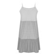 thumbnail image 4 of Ovzne Robes d'Été pour Femmes Robe Femme Mode pour Dames à Rayures et Pois Imprimé Col Rond Robe à Bretelles Ajustables Robe de Vacances Imprimée Liquidation, 4 of 5