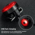 thumbnail image 4 of ZZkhGO Rechargeable Bicycle Light Set, USB LED Headlight Taillight Kit, Powerful Flash Bike Lights for Night Cycling Commuting Safety, 4 of 7