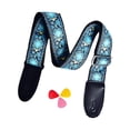 thumbnail image 3 of TISHITA Sangle de Guitare Électrique Portable pour Mandoline Guitare Classique Bleue, 3 of 8