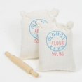 thumbnail image 2 of Milaget 1/12 Scale Miniature Kitchen Accessories - 1x Rolling Pin + 2x Flour Sack Towels, 2 of 9