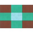 thumbnail image 1 of Ahgly Company Machine Washable Indoor Rectangle Transitional Sienna Brown Area Rugs, 2' x 3', 1 of 7