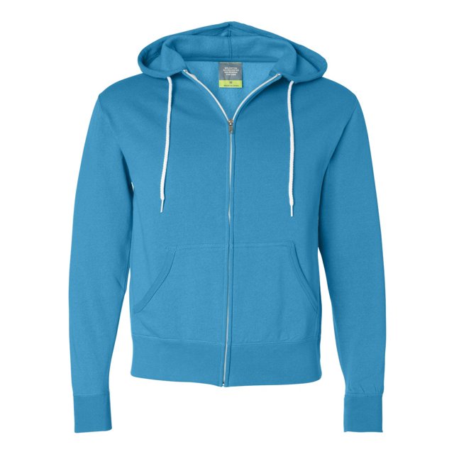 Independent Trading Co. Sweat à Capuche Léger Unisexe à Fermeture Éclair Complète, TP