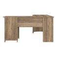 thumbnail image 3 of Bush Furniture Salinas L Shaped Desk with Storage, 60W, Reclaimed Pine, 3 of 11