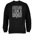 thumbnail image 1 of Halloween Cheap Dog Costume Black Adult Sweatshirt, 1 of 1