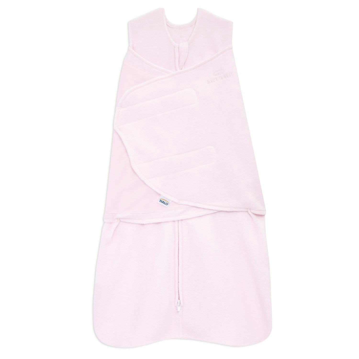 Couverture à Emmailloter HALO® SleepSack® - Micro-Polaire - Rose PT