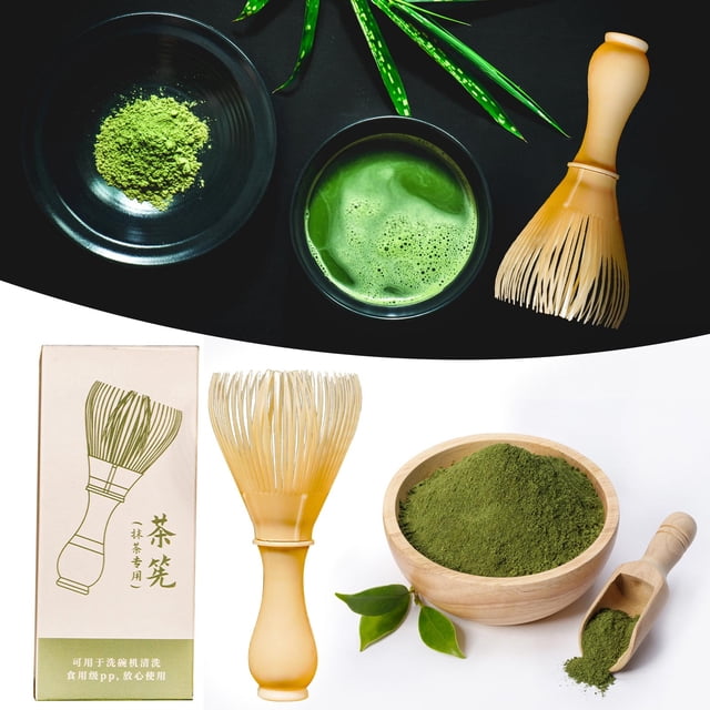Resin Tea Whisk for Matcha, 11x6cm Traditional Style Chasen with Ergonomic Handle, Efficient Foaming & Easy Cleaning, Durable Food-Grade Tea Ceremony Tool