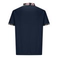 thumbnail image 3 of Birdeem Chemises pour Hommes Chemise Décontractée à Rayures avec Boutons et Col, 3 of 10
