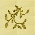 thumbnail image 1 of Ahgly Company Tapis d'Intérieur Lavable en Machine Carré Transitionnel Jaune Soleil, 7 Pieds Carré, 1 of 7