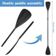 thumbnail image 3 of Pagaie Réglable à Double Usage 4 Pcs en Aluminium Paddle Paddle Stand up Planche Pagaies Kayak Paddle Aviron, 3 of 7