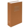 thumbnail image 1 of Diversion Book Safe, Book Safe Box Strong ABS Combination Lock  For Card Brown, 1 of 8