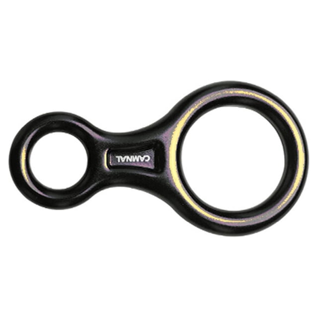 maskred Climbing Gear Descender Reliable Sturdy Safe Accessory Descending Tools Rock Climb Equipment for Outdoor Sport Protecting Black 1Set