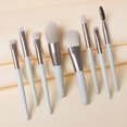 thumbnail image 2 of TopLLC Makeup Brushes 8pcs Mini Makeup Brush Set Foundation Powder Concealers Eye Shadows Blush Cosmetic Brushes With Storage Bag Small Size Portable For Home Office Travel Outdoor Makeup Brush, 2 of 5