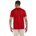 thumbnail image 2 of Gildan T-Shirt Softstyle pour Hommes, 4TG, Rouge, 2 of 3