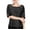Black, variant on Fgnfyis Blouse Fashion Casual Sequins Party Top Tops Women Shirt Crop Coctail Women's Blouse Womens Tshirts Gold XXL