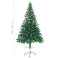thumbnail image 4 of vidaXL Artificial Pre-lit Christmas Tree with Ball Set 150cm 380 Branches, 4 of 5