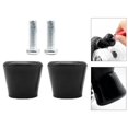 thumbnail image 3 of 2/Set PU Inline Skates Roller Brakes Block Non-Slip Brake Toe Stoppers Parts Black, 3 of 8