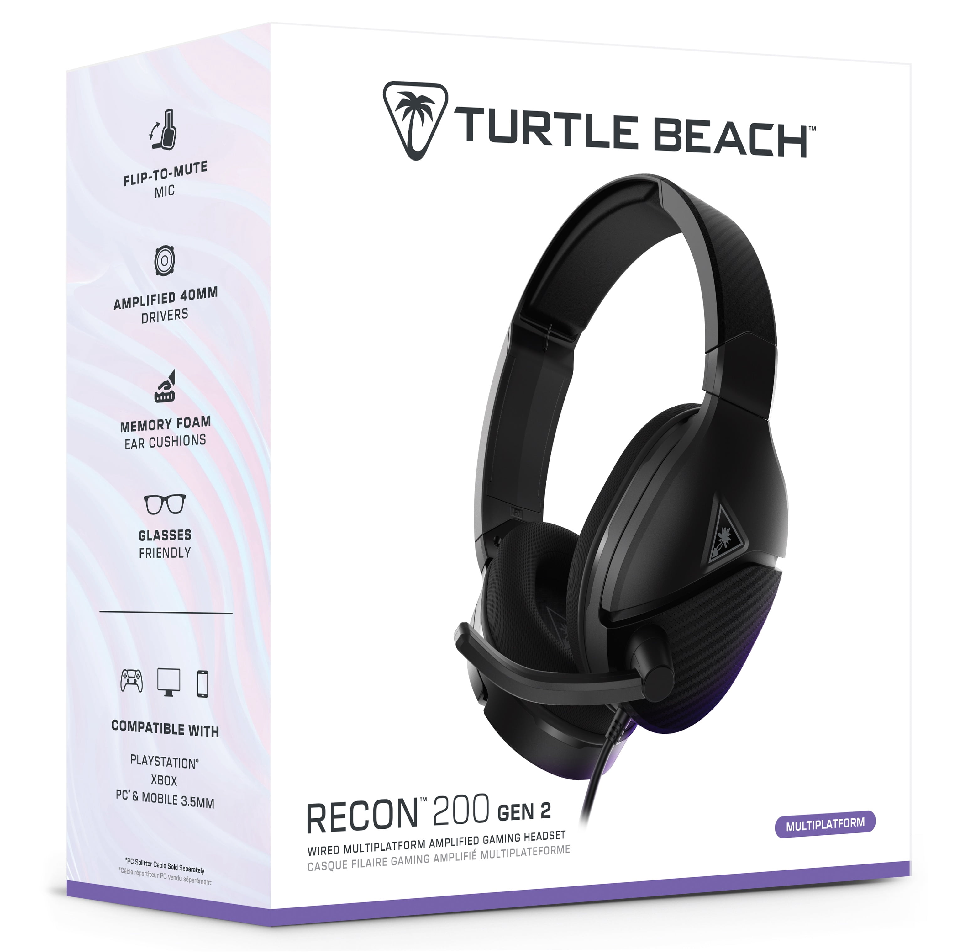 Turtle Beach® Recon 200 Amplified Gaming Headset for Xbox and PlayStation®