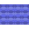 thumbnail image 1 of Ahgly Company Tapis de Zone Rectangulaire Transitionnel Bleu Ardoise Clair pour Intérieur, Lavable à la Machine, 5 Pieds x 8 Pieds, 1 of 7