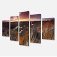 thumbnail image 2 of Paysage Automne Coucher de Soleil Panorama - Paysage Toile Art Print, 2 of 3