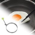thumbnail image 4 of Stainless Steel Egg Frying Pan Nonstick Household Kitchen Tool for Heart Shaped Poached Egg Rice Design, 4 of 4