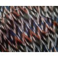 thumbnail image 4 of oneOone Silk Tabby Fabric Chevron Ikat Print Fabric By The Yard 42 Inch Wide, 4 of 4