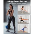 thumbnail image 4 of Zacro Pull Up Assist Bands Set of 6, Resistance Bands, Heavy Duty Exercise Bands, Workout Bands for Body Stretching, Powerlifting and Resistance Training, 4 of 9