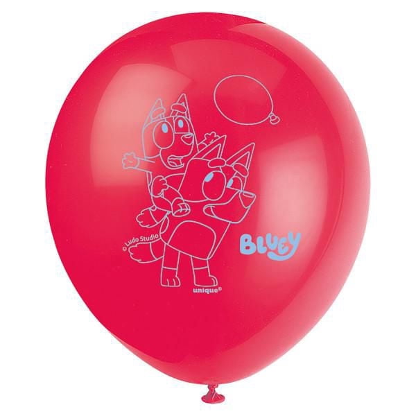 8 ballons en latex 12 po Bluey