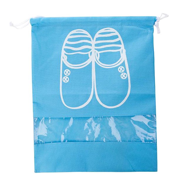 GUOOL Sac Pliable Épais Anti-Poussière, Sac de Rangement pour Chaussures à Cordon Portable, m