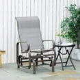 thumbnail image 2 of Outsunny Glider Swing Rocker Chair, 2 of 10