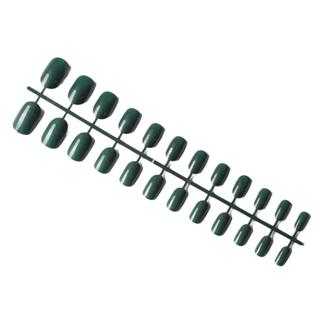 Ruiboury Nail Art Delicate Removable Artificial Tips Extension Fingernails Fashion Wraps Manicure Tools Decoration for Girls Type 1 Type 33
