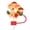 F, variant on Glass Straw Dust Plug PVC Straw Cap 10MM Universal Creative Cute Flower Straw Accessory