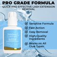 thumbnail image 4 of 2 Pack Sensitive Lash Remover for Lash Extensions - Clear Eyelash Extension Remover Gel - Fast-Acting Lash Extension Remover Efficient Lash Glue Remover 15 ml ea - Existing Beauty Lashes, 4 of 5
