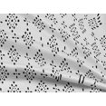 thumbnail image 5 of oneOone Rayon Black Fabric Block Craft Projects Decor Fabric Printed By The Yard 56 Inch Wide-Y6, 5 of 5