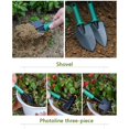 thumbnail image 4 of TFixol Ergonomic 10-Piece Garden Tool Set with Anti-Slip Handles, Rust-Proof Shovels & Rakes, Portable Case for Easy Storage, Ideal Gift for Gardening Enthusiasts, 4 of 6