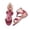 Wine, variant on Dvkptbk Wedge Sandals for Women Summerlip on Slipper Platform Sandals Comfortable Leather Mules Walking Wedge Shoes