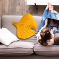 thumbnail image 4 of Oefntac jusqu'à 40 % de Rabais Cadeaux Jouets Oreiller Feuille d'Érable Simulée Jouet Maison Canapé Oreiller Coussin Poupée Feuille de Ginkgo Poupée en Tissu, 4 of 5