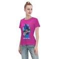 thumbnail image 4 of T-Shirt Basique à Manches Courtes pour Femmes Super Saiyan, 4 of 6