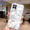 thumbnail image 1 of 2024 Case For Realme 8 4G Shell 8 5G Bag 8 PRO Cover Cute Cartoon Kuromi Rabbit Sanrio Soft Silicone Transparent Coque For Realme 8 LXY, 1 of 7