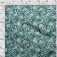 thumbnail image 3 of oneOone Velvet Teal Green Fabric Tropical Craft Projects Decor Fabric Printed By The Yard 58 Inch Wide, 3 of 4