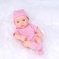 thumbnail image 1 of Meitianfacai 7.48 Inch Soft Newborn Baby Dolls Vinyl Baby Dolls With Clothes Set Including Pacifier Realistic Doll Look Real, Pink, 1 of 1