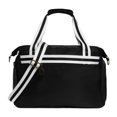 thumbnail image 1 of jinwen Pickleball Racket Bag Zipper Closure Outdoor Sport Bag with Adjustable Strap Black, 1 of 9