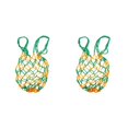 thumbnail image 2 of Baohd Sac de Ballon en Maille 1/2/3/5 Sac de Transport en Filet Vert Jaune 2 Pcs, 2 of 6