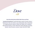 thumbnail image 3 of Dove Peony & Rose scent Foaming Bath Salt, 3 of 9