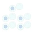 thumbnail image 2 of 10Pairs Button Clasps Snaps Sewing Pants Jean Jacket Coats Closure for White, 2 of 8